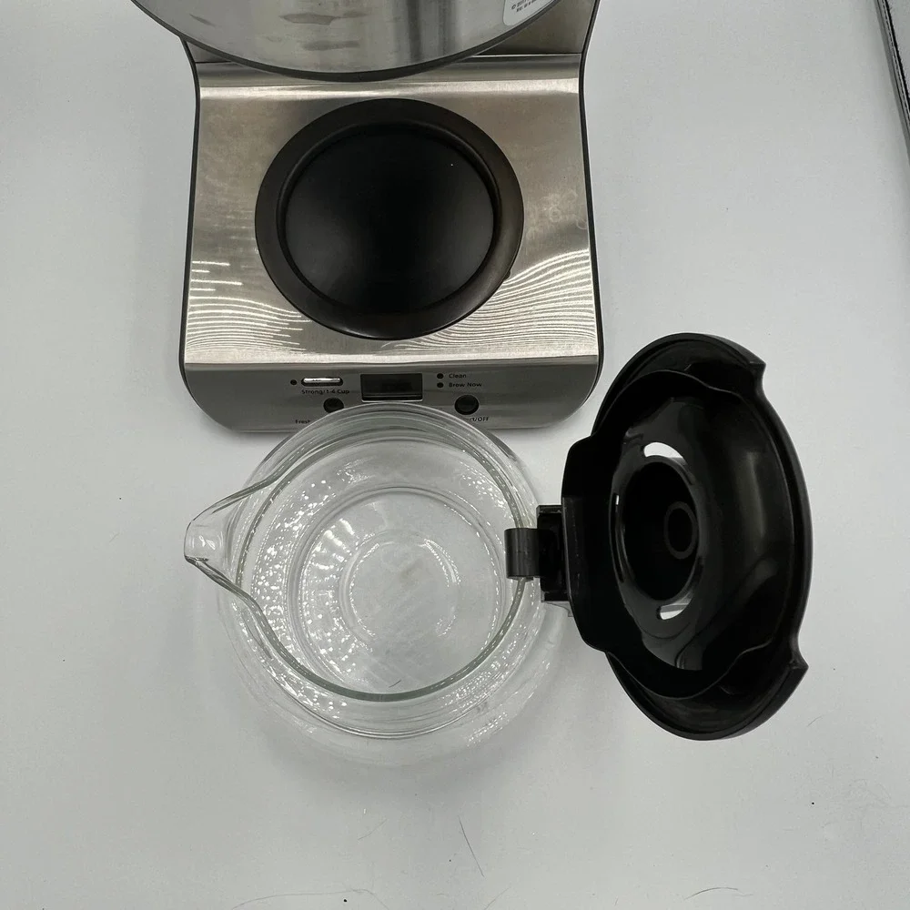 Mr. Coffee 12-Cup Programmable Coffee Maker Black Silver Good Strong Brew Delay
